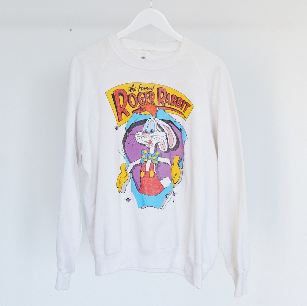 Vintage, original Who Framed Roger Rabbit Sweater